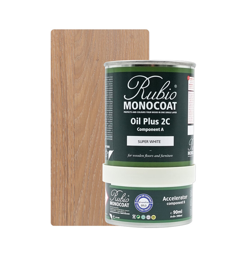 RMC OIL PLUS 2C SUPER WHITE 390 ML SET (COMP. A+B)
