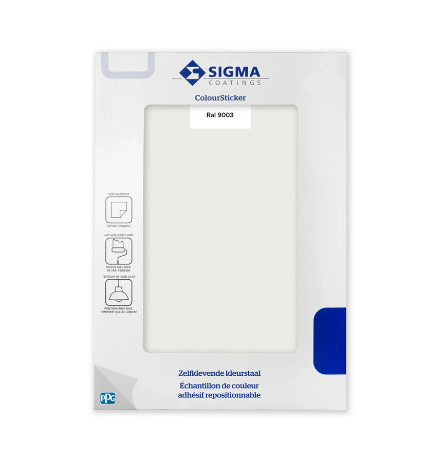 SIGMA COLOURSTICKER RAL 9003 RAL 9003