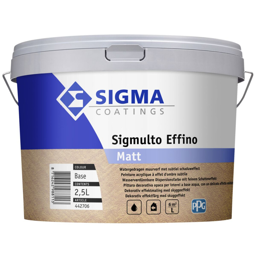 SIGMA SIGMULTO EFFINO MATT BASE KLEUR