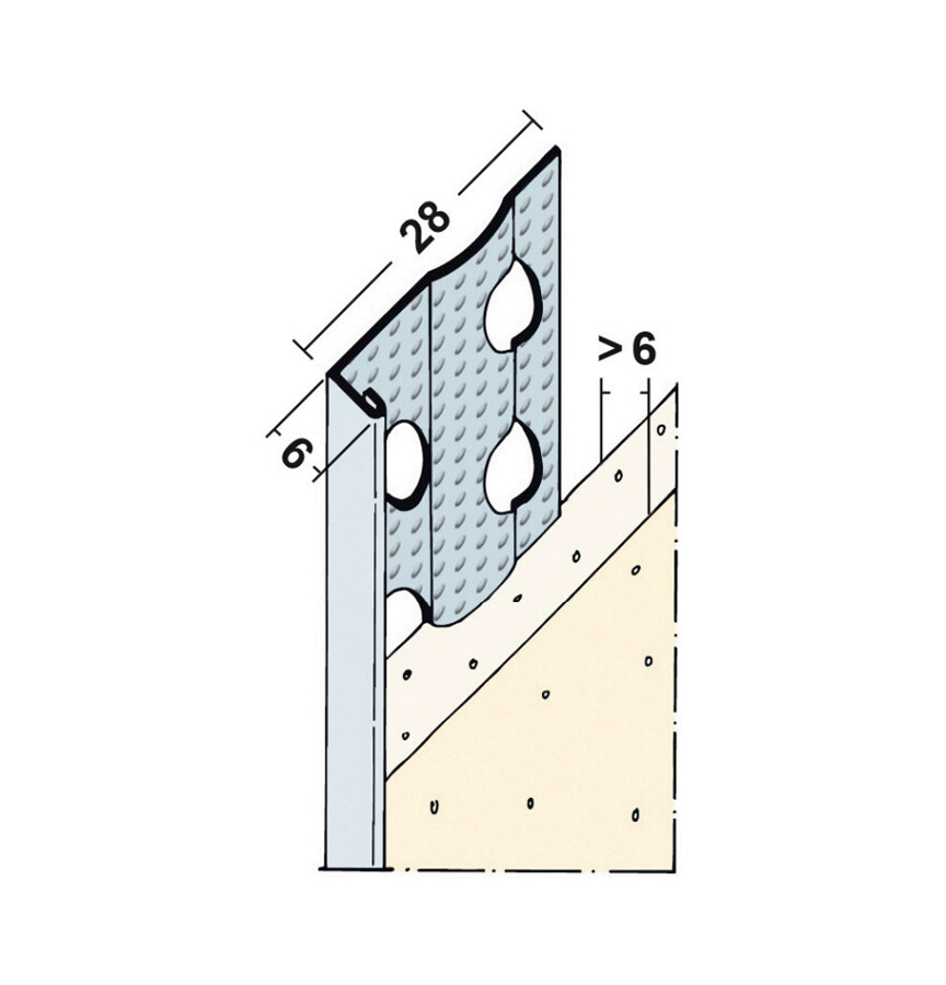 SLIMGRIP STUCSTOP SG1216 WIT