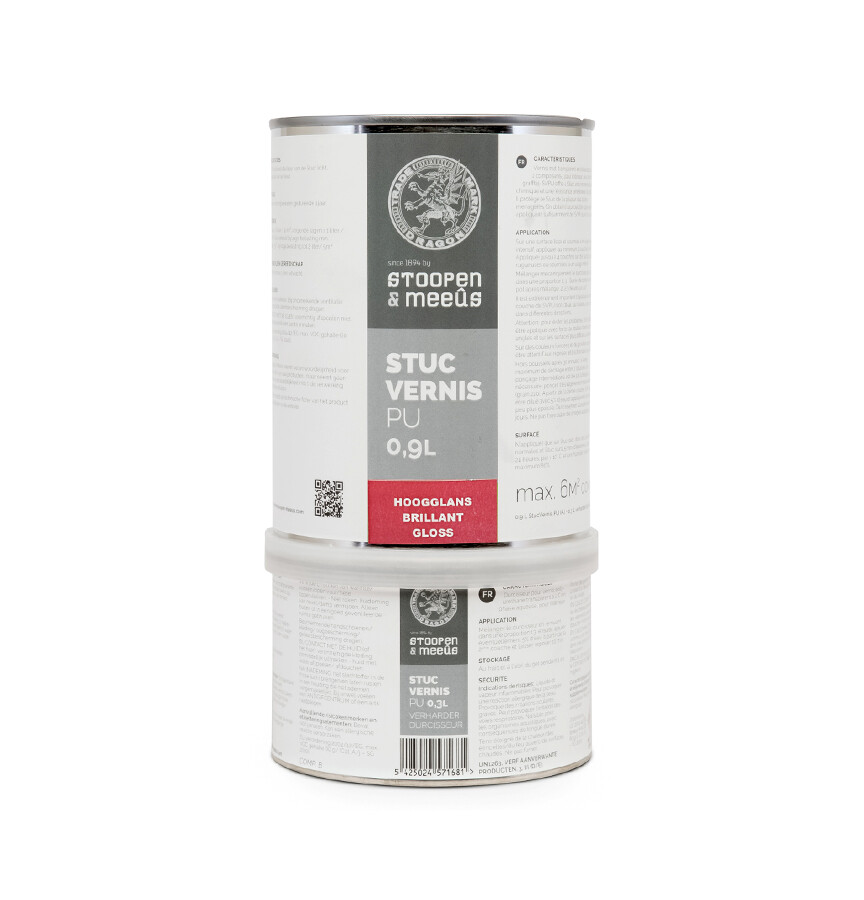 STOOPEN & MEEUS STUCVERNIS PU GLANS 1,2L