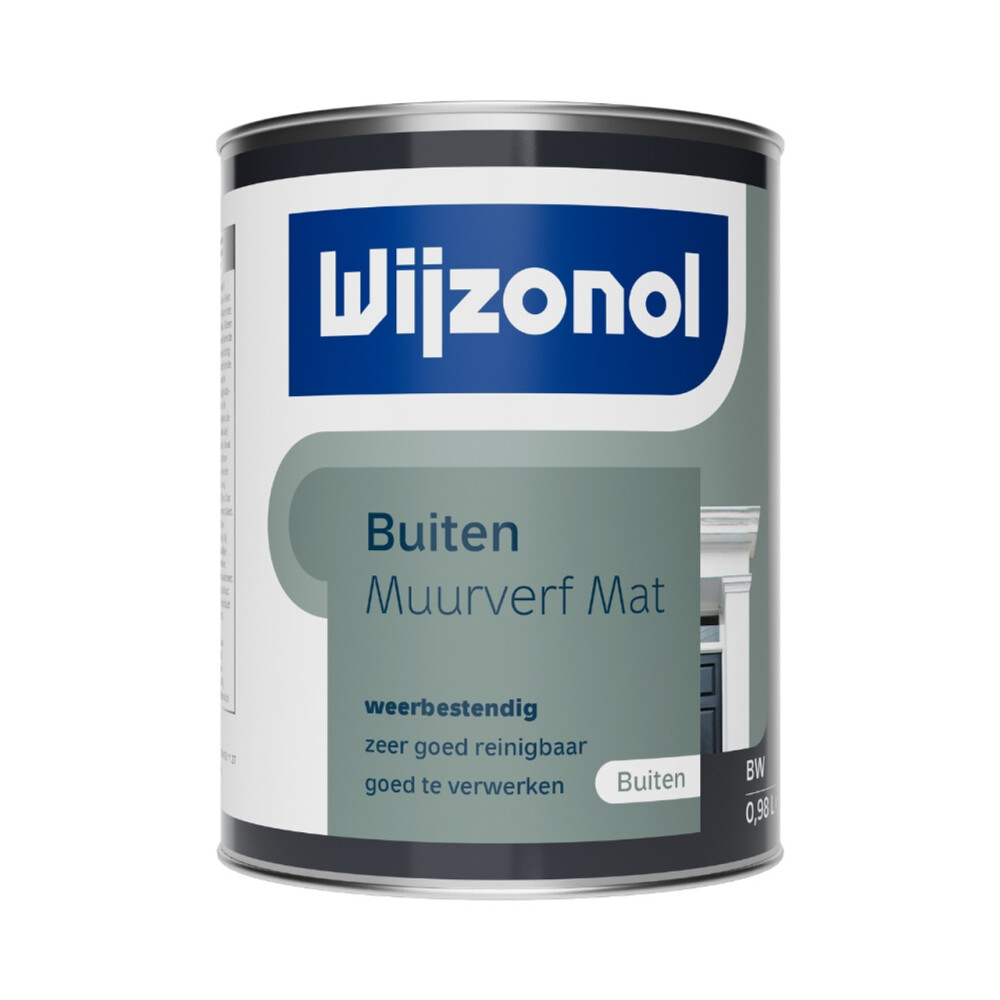 WIJZONOL MUURVERF BUITEN MAT RM-TR 0,9