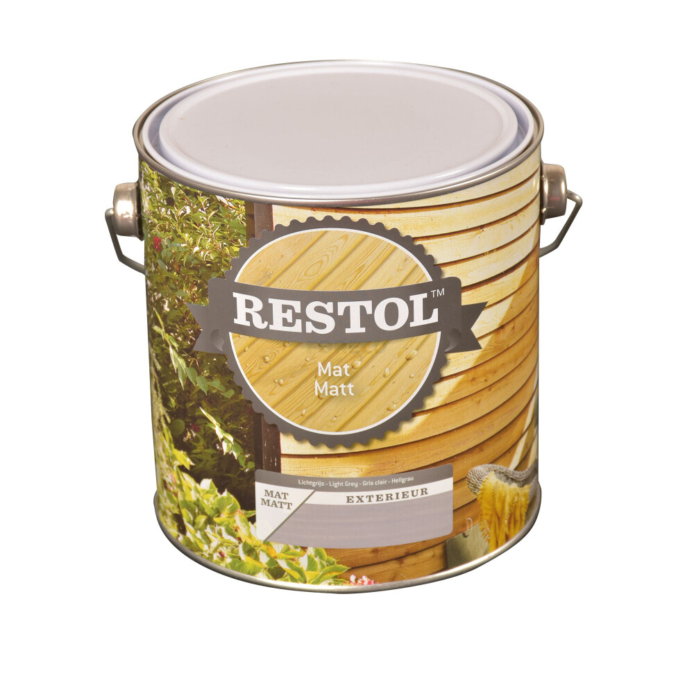 RESTOL MAT LICHTGRIJS              2,5