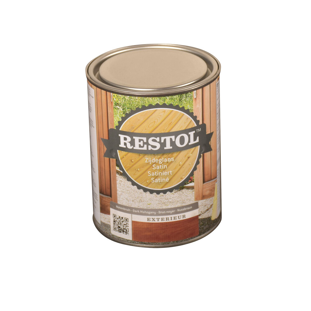 RESTOL ZIJDEGLANS NOTENBRUIN 1